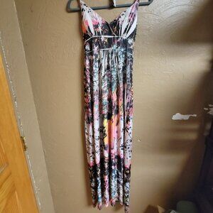 By Magic Size Medium Halter Dress with Lots of Bling Jewels